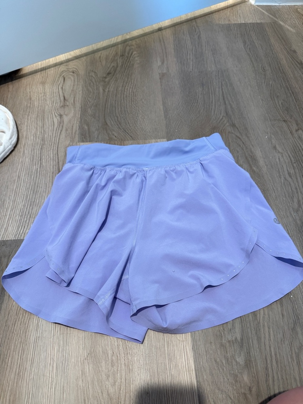 Women's Lavender lululemon fast and free short